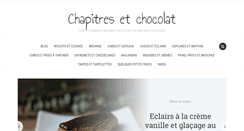 Desktop Screenshot of chapitresetchocolat.com